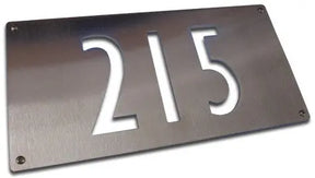 Custom Stainless Steel Number / Signage Expressions LTD