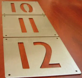 Custom Stainless Steel Number / Signage Expressions LTD