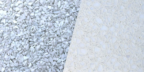 Decorative Aggregate - Arctic White Glass