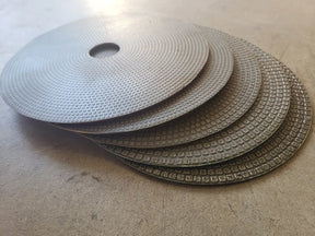 Diamond Sanding Pad Discs, ExpXT 5" Velcro Backed Electroplated Expressions LTD