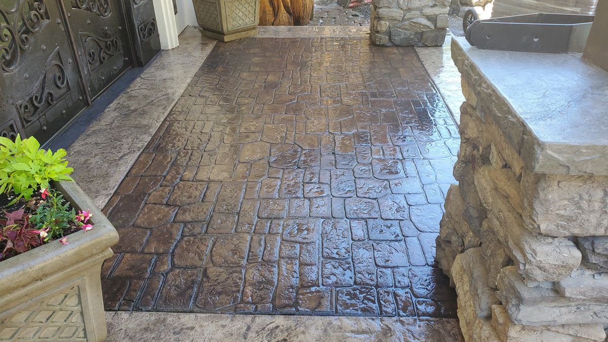 Stone Concrete Stamps - Old World Cobble PNL Liners