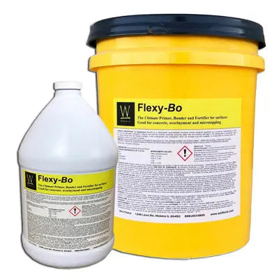 Flexybo Concrete & GFRC Acrylic Polymer Curing Aid, Fortifier & Primer Walttools