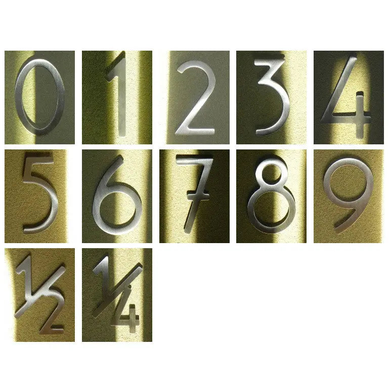 HouseArt 3" Numbers and Letters houseArt