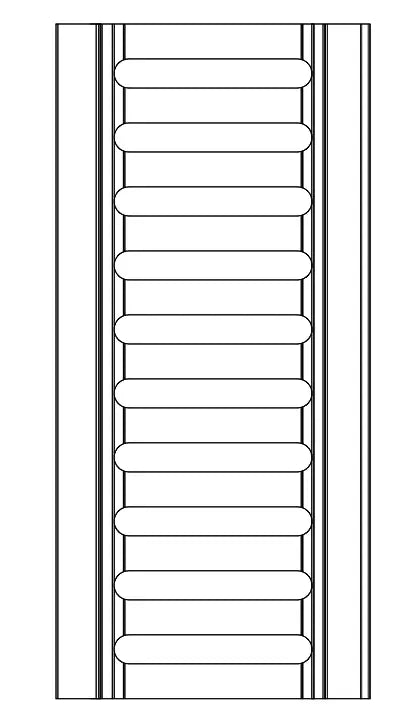 Linear Drain for Pool Decks and Driveways - The 3" Water Hog Cardinal Quaker Plastics