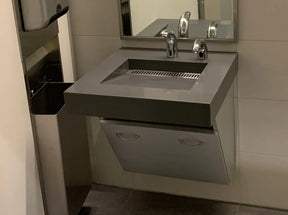 Linear Sink Drain Grates for Slot Sinks- Custom Stainless Steel Expressions LTD
