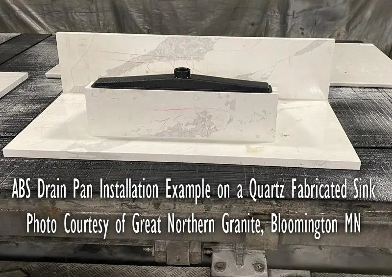 Linear Slot Sink Drain Pan - Stainless Steel