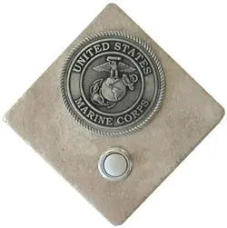 Expressions LTD Marine Corps Stone Doorbell
