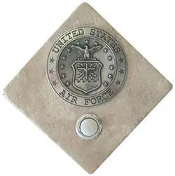 Military Stone Doorbell US Air Force CustomDoorbell Diamond