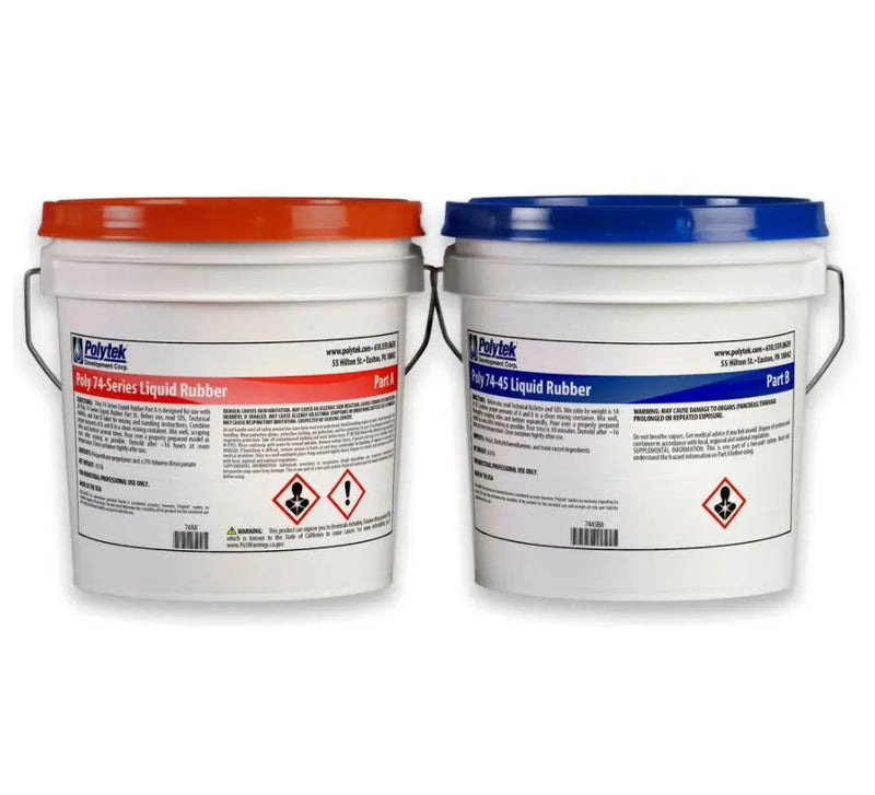 Expressions LTD Polytek Poly 74-45 Polyurethane Liquid Mold Rubber