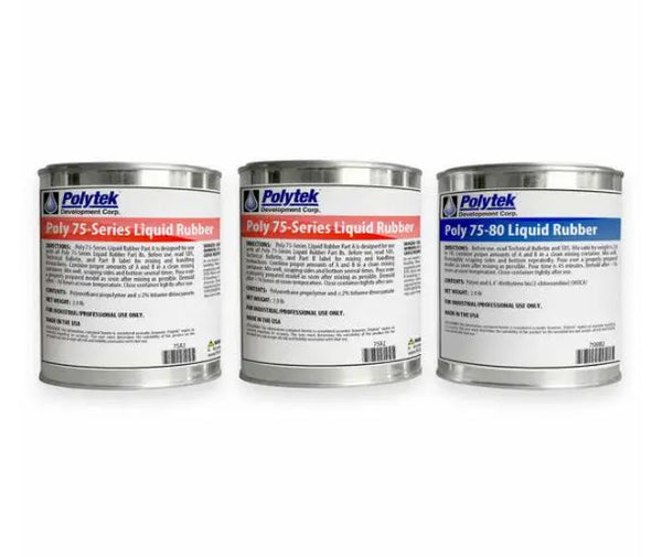 Expressions LTD Polytek Poly 75-80 Polyurethane Liquid Mold Rubber