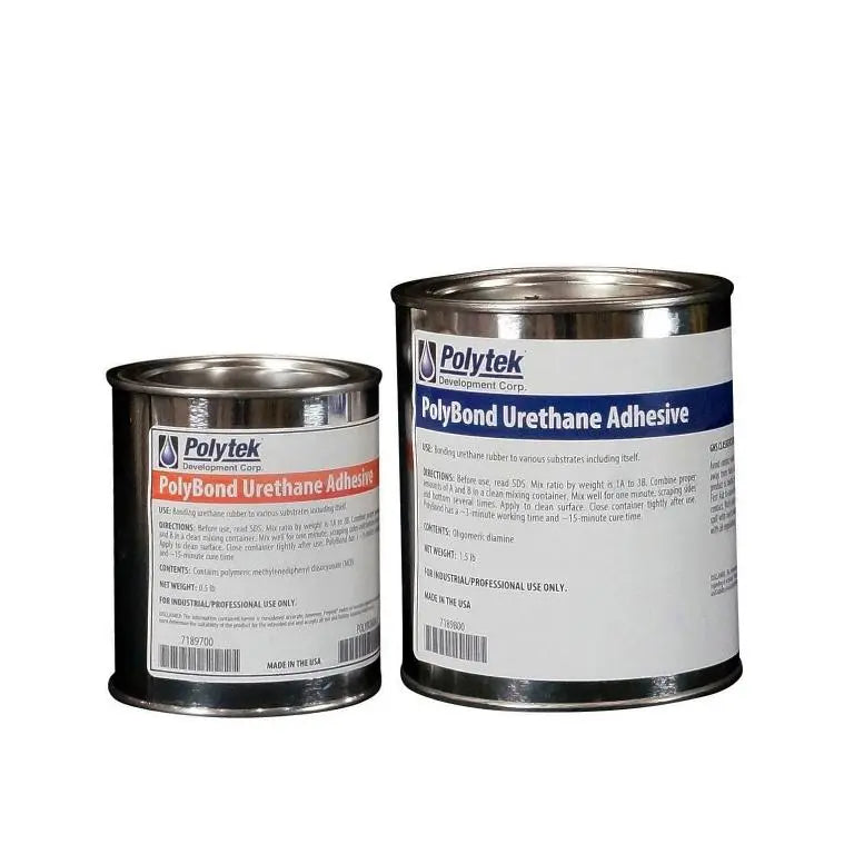 PolyBond Polyurethane Rubber Repair Adhesive Polytek