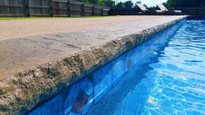 Poolform Form Liner - 3" Chiseled Stone Edge Z-Form