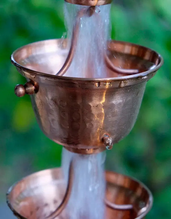 Rain Chain Copper Bell Cups RainChains