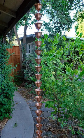 Rain Chain Copper Bell Cups RainChains