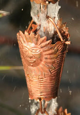 Rain Chain Copper Sun Cups RainChains