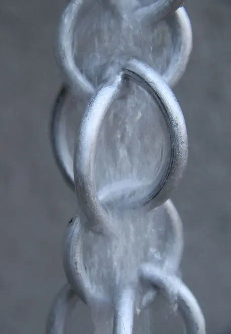 Rain Chain Double Loops - Aluminum RainChains