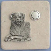 Rottweiler Dog Breed Stone Doorbell CustomDoorbell