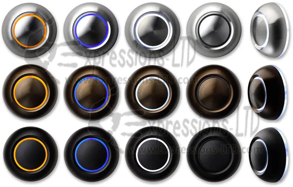 Spore Doorbells - TRUE LED Doorbell - Aluminum Finish spOre