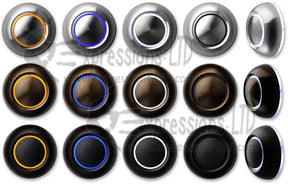 Spore Doorbells - TRUE LED Doorbell - Aluminum Finish spOre