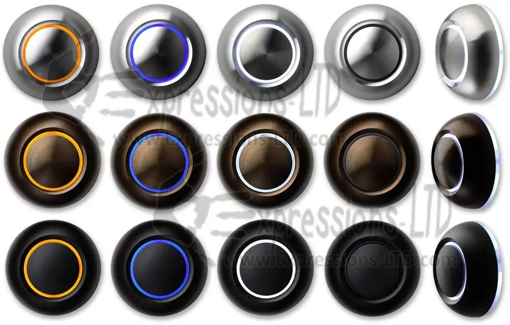 Spore Doorbells - TRUE LED Doorbell - Black Finish spOre