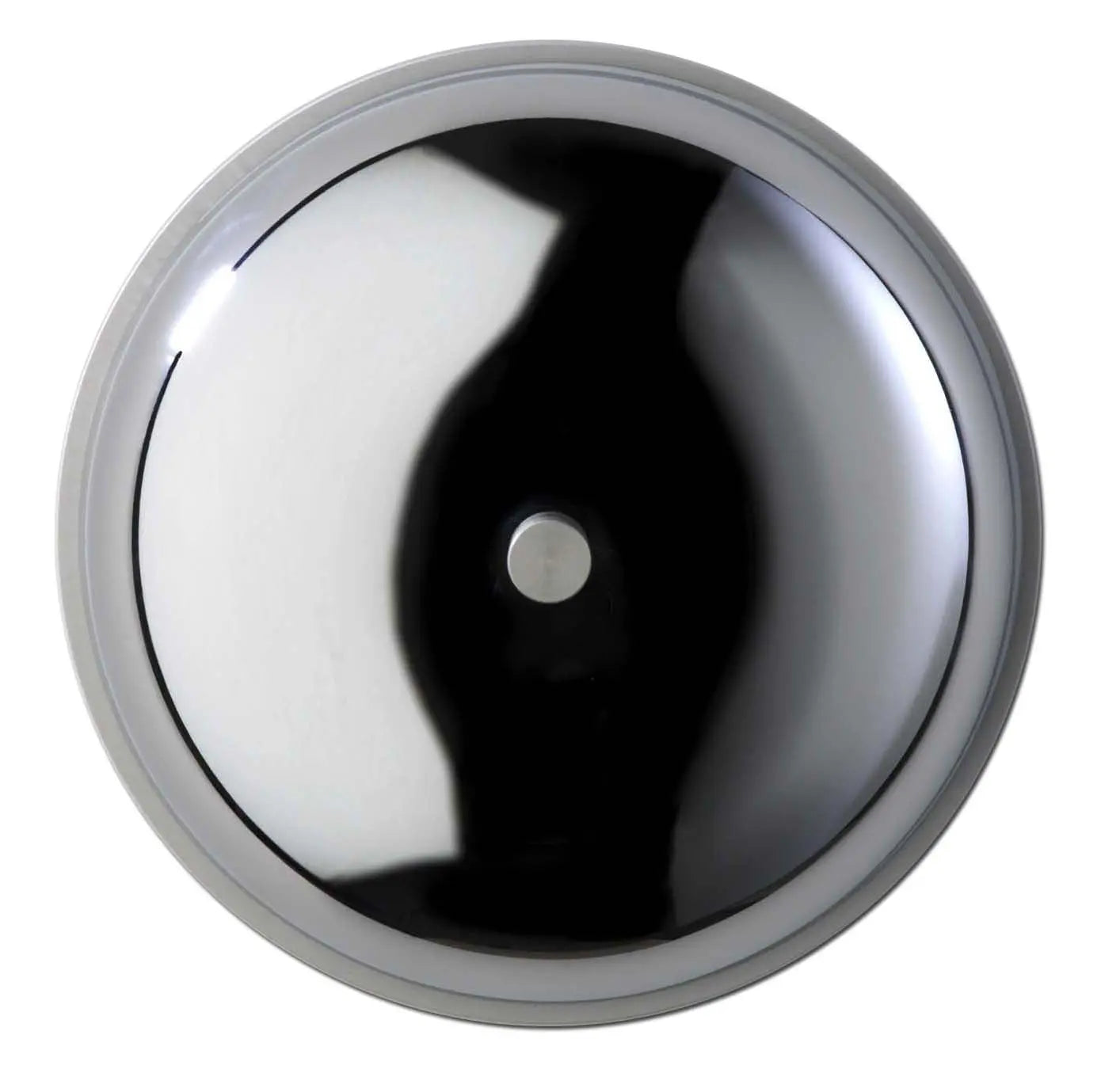 Spore Doorchime - 4.25" RING Real Bell Chime - Polished Chrome spOre