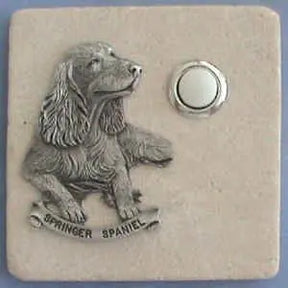 Springer Spaniel Dog Stone Doorbell CustomDoorbell