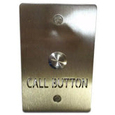 Stainless Steel CALL BUTTON Doorbell Expressions LTD