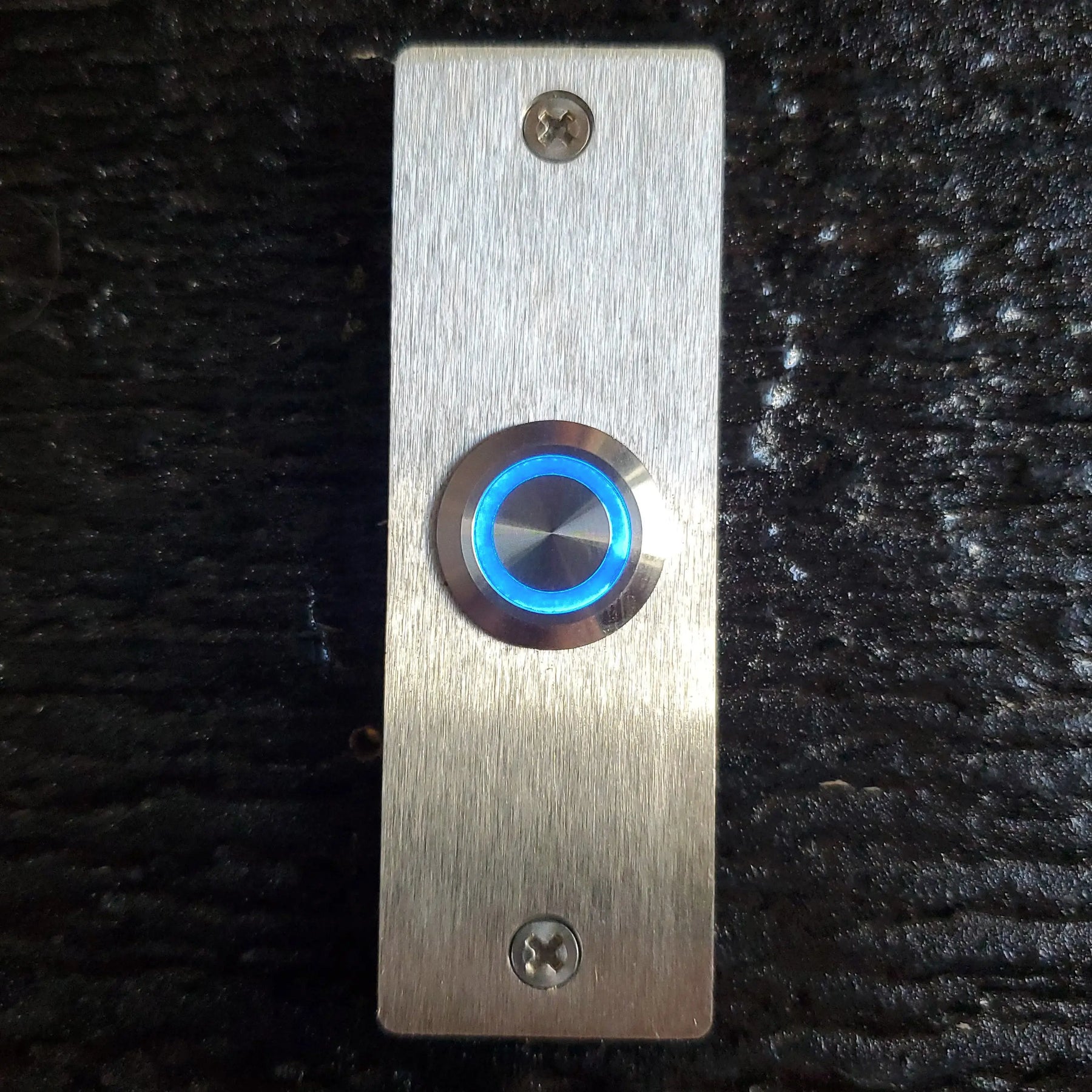 Stainless Steel Narrow Doorbell Expressions LTD