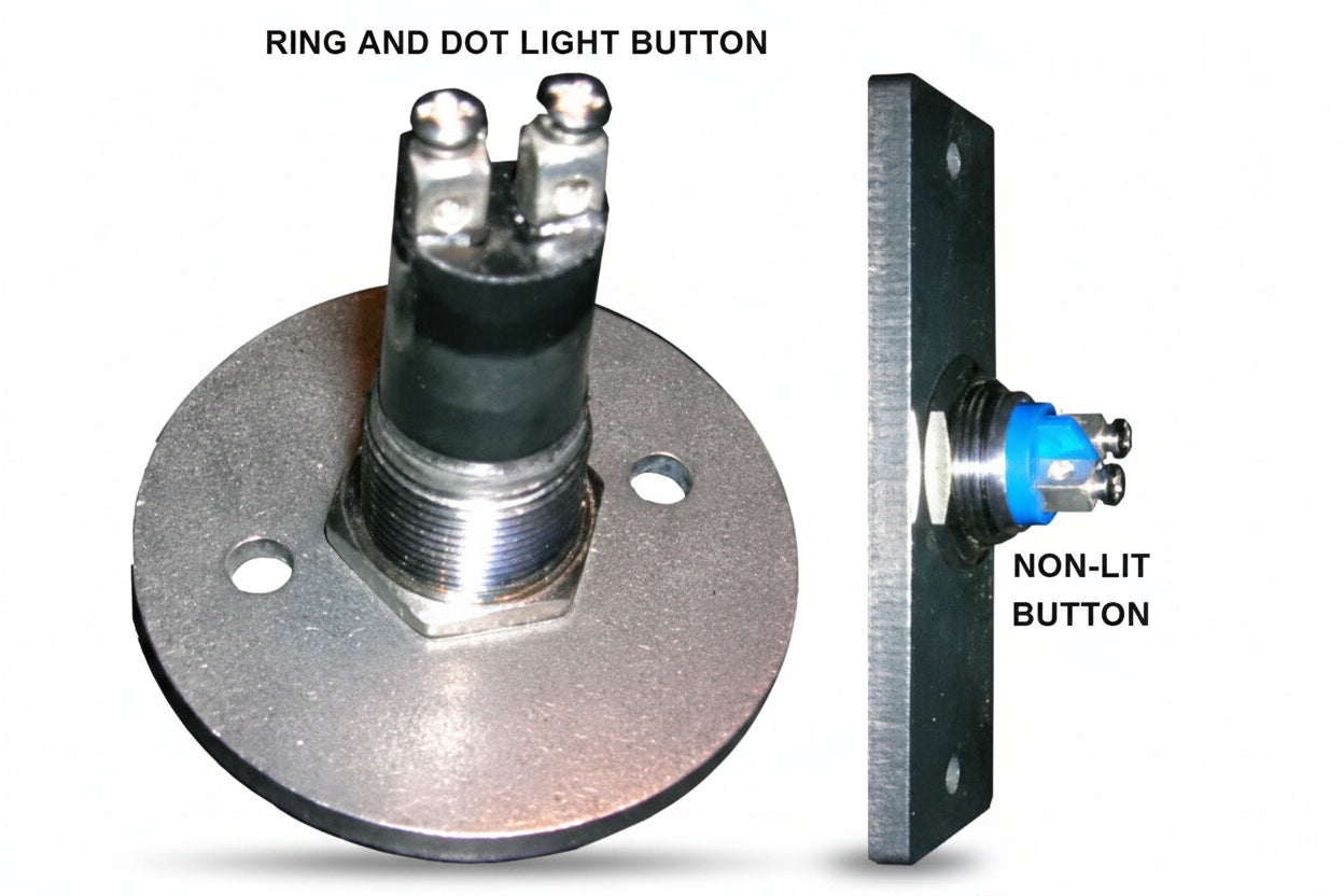 Stainless Steel Narrow Doorbell Expressions LTD