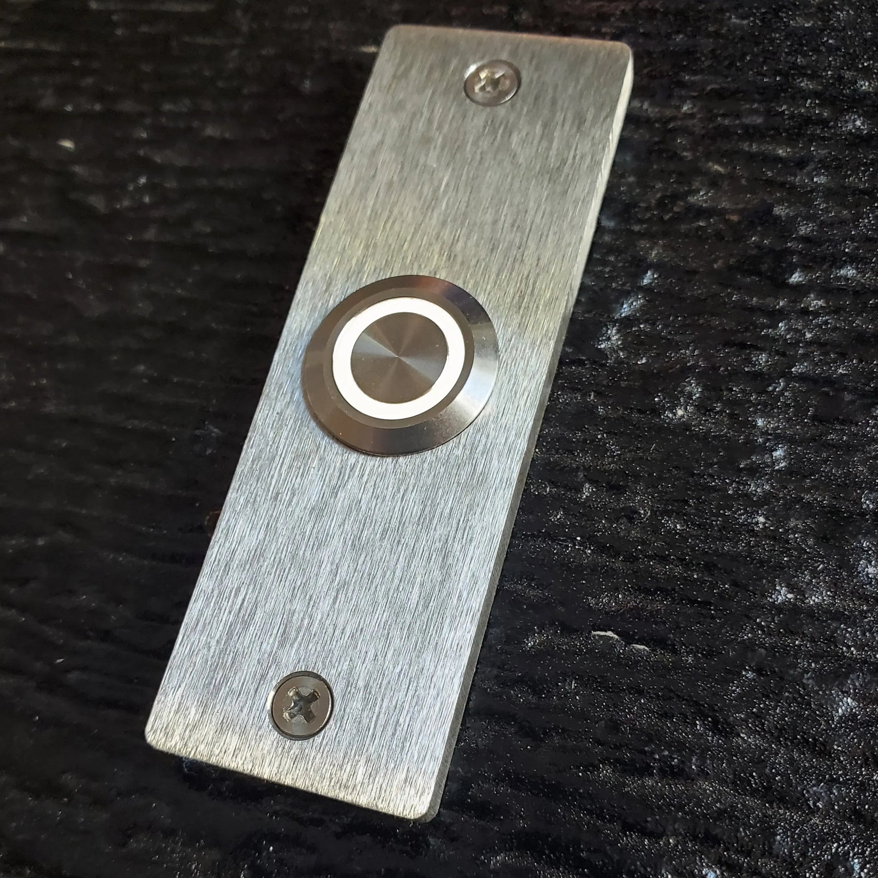 Stainless Steel Narrow Doorbell Expressions LTD