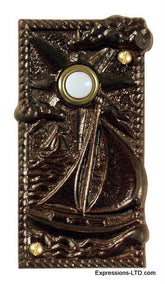 Sailboat Doorbell - Oil Rubbed Bronze Whitehall