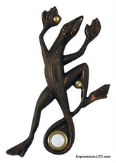 Gecko Doorbell - Oil Rubbed Bronze Whitehall