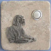Weimaraner Dog Breed Stone Doorbell CustomDoorbell