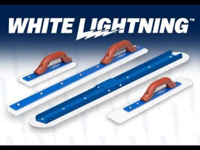 White Lightning Polymer Concrete Bull Float Blade