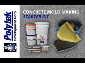 Concrete Rubber Mold Making Starter Kit with 74-45 Urethane